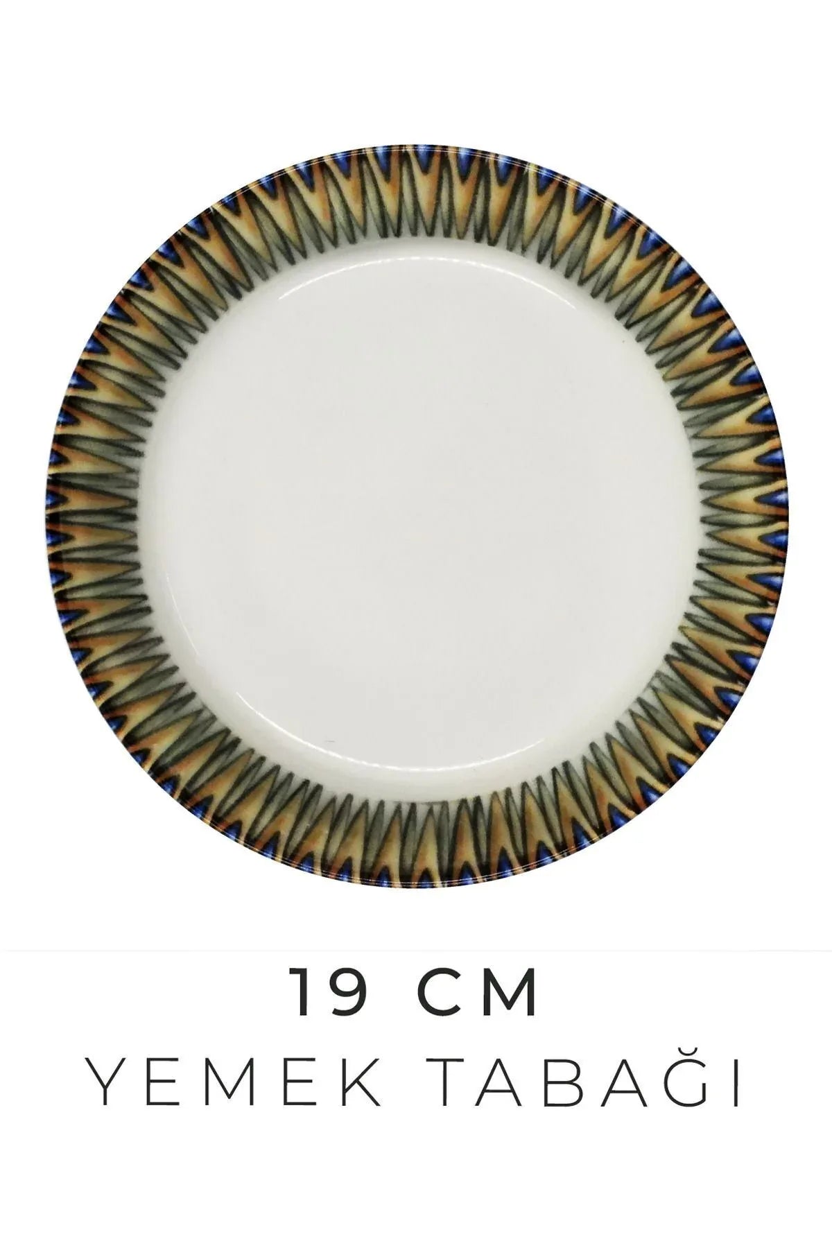 Service de table en porcelaine New Bone « Baroque Printemps » 24 pièces pour 6 personnes – Assiettes, bols à soupe et plats de service - Justyol