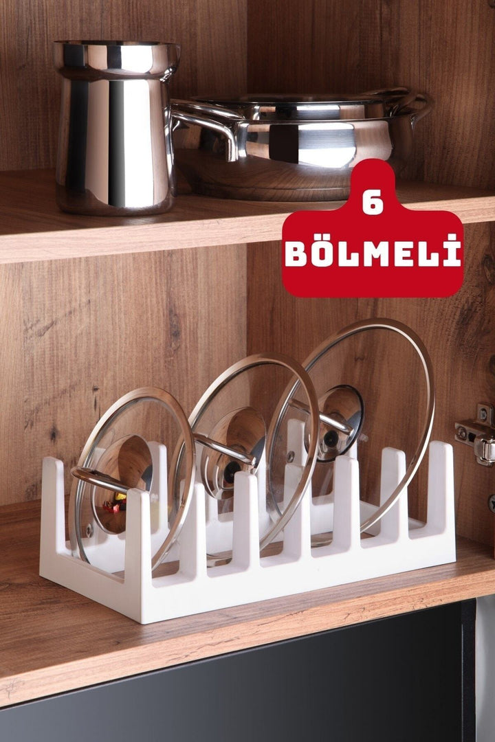 Organisateur Multifonction pour Assiettes, Poêles et Couvercles de Cuisine