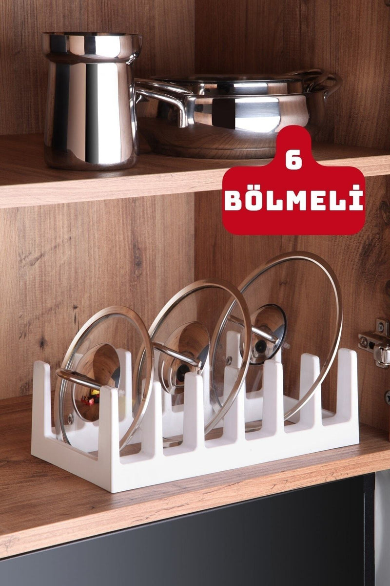 Organisateur Multifonction pour Assiettes, Poêles et Couvercles de Cuisine