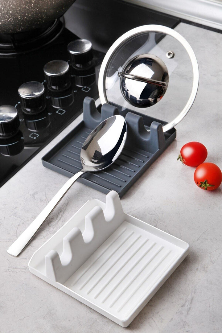 Support Multifonction pour Couvercle, Louche et Cuillère de Cuisine
