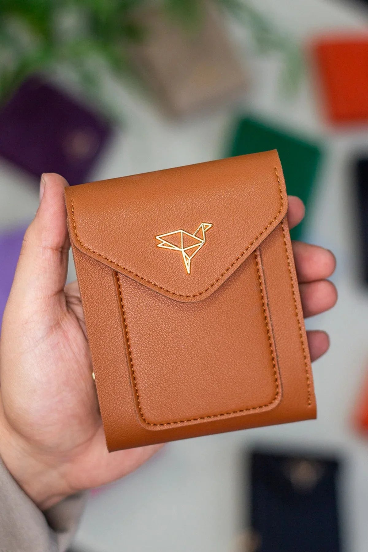 Portefeuille femme vegan zippé avec porte-monnaie et multi-compartiments – Peru - Justyol
