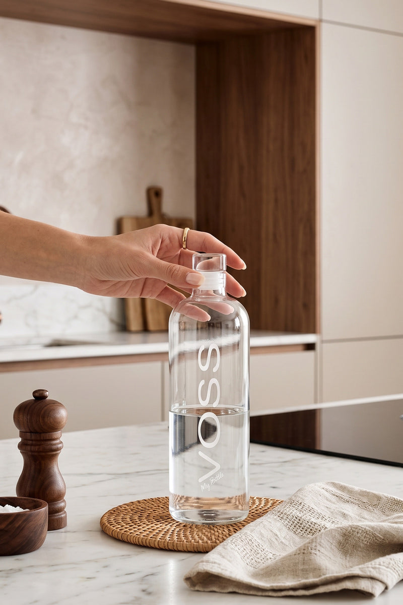 Gourde en Verre Hermétique Voss My Bottle – 1 Litre