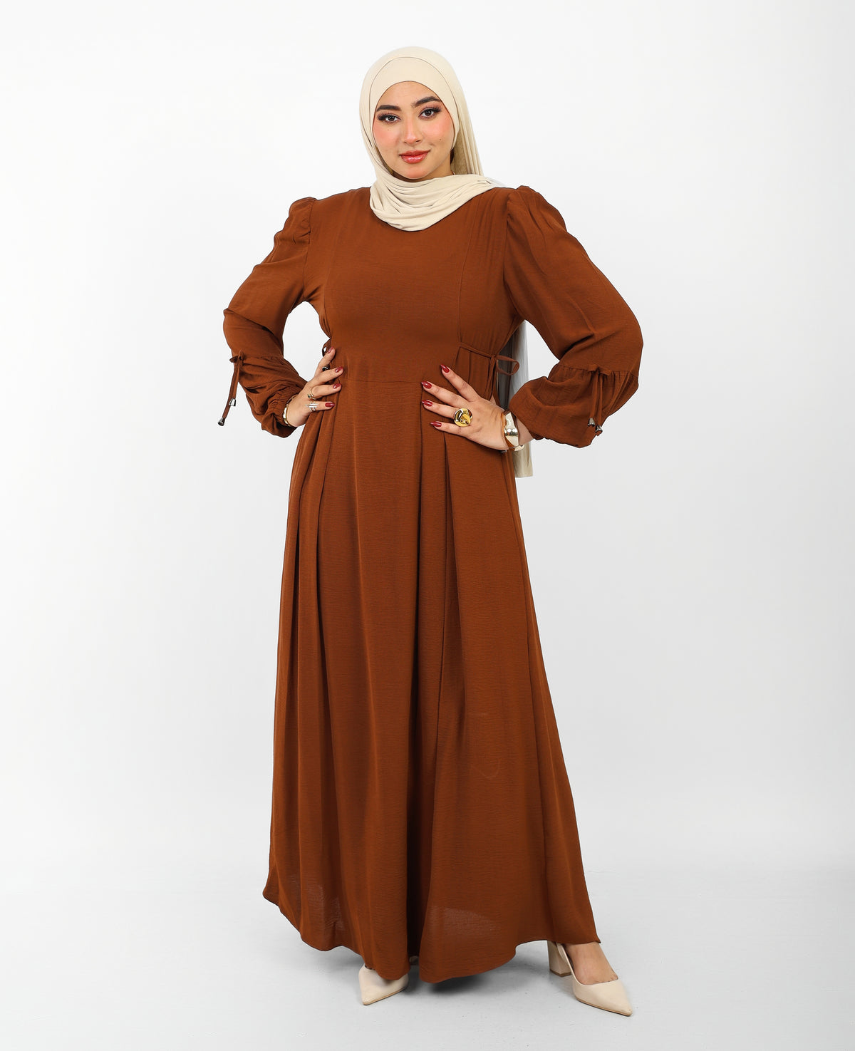 Robe Aryam Longue avec Taille Ajustable