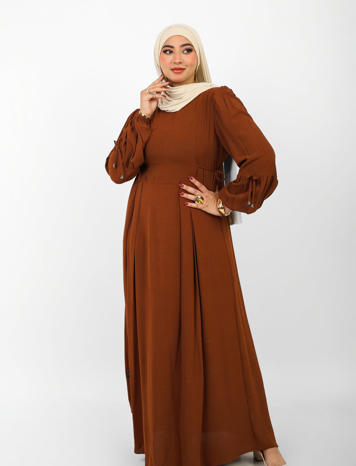 Robe Aryam Longue avec Taille Ajustable