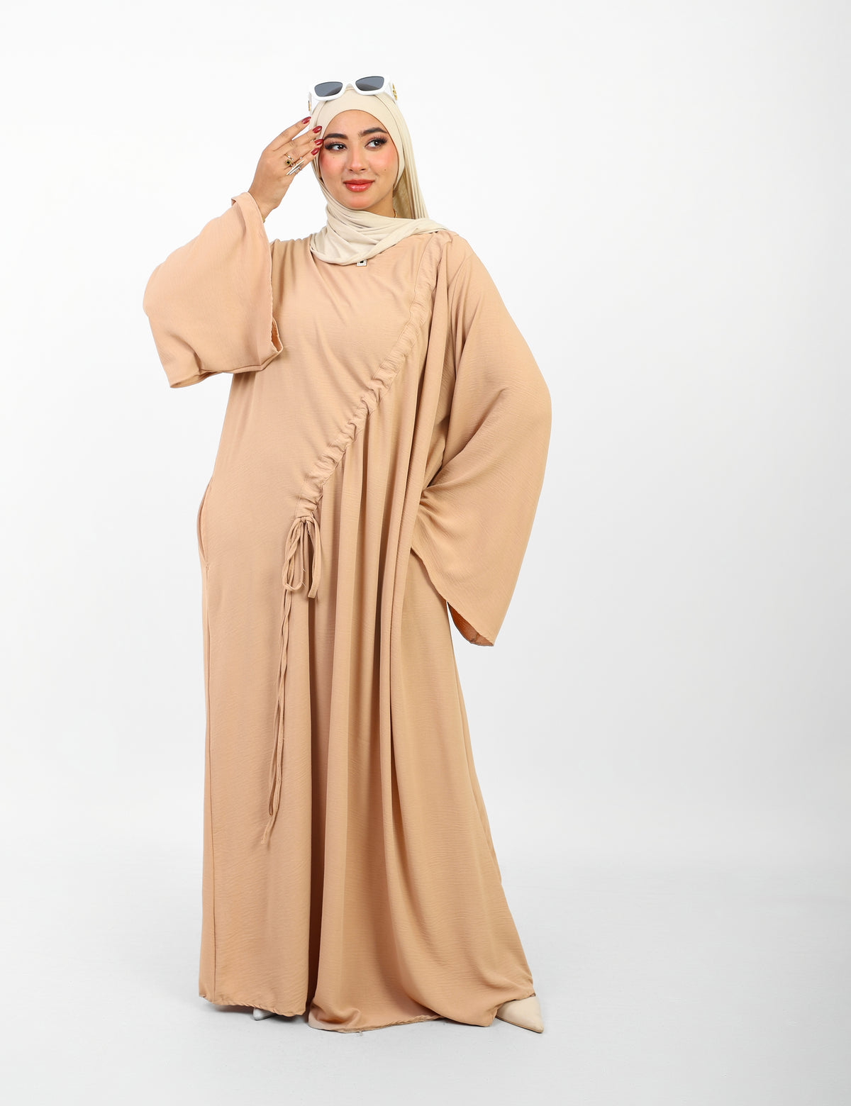 عباية داريا الطويلة بقصة واسعة أنيقة