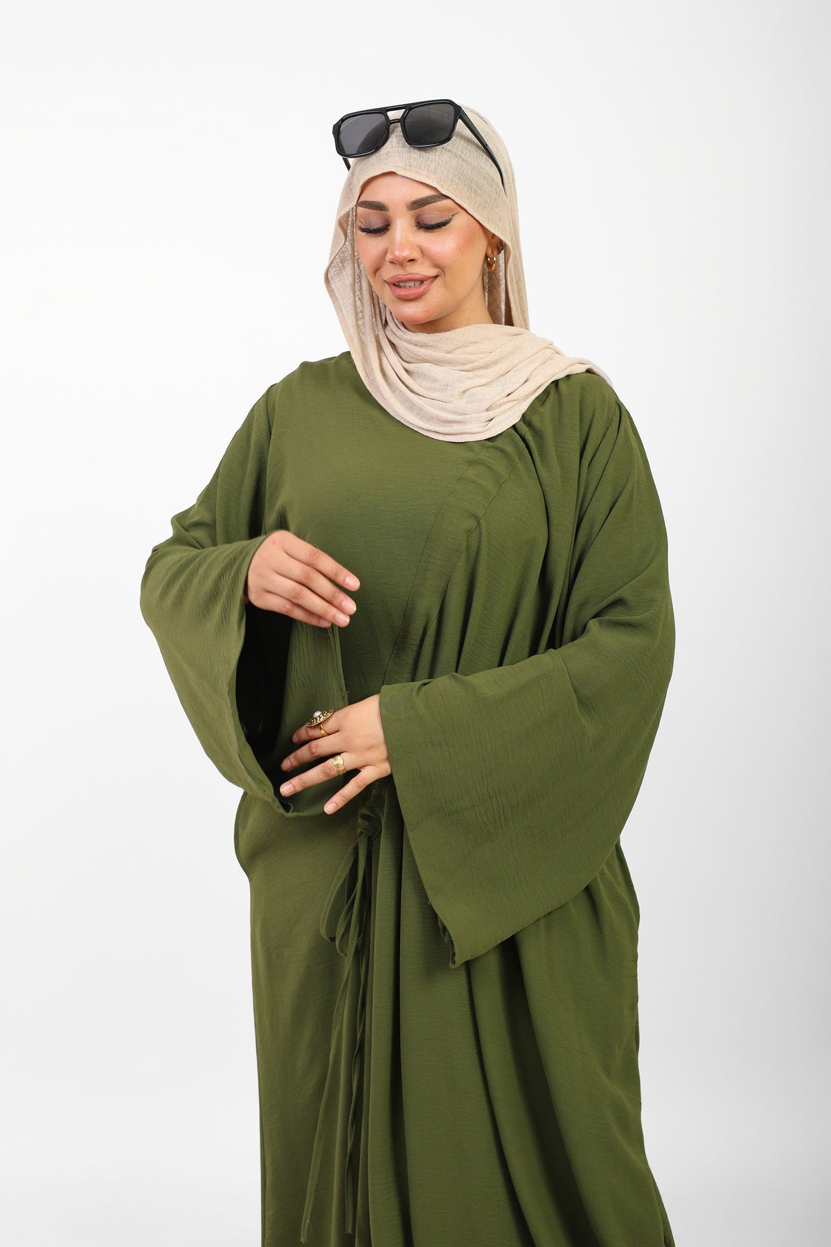 عباية داريا الطويلة بقصة واسعة أنيقة