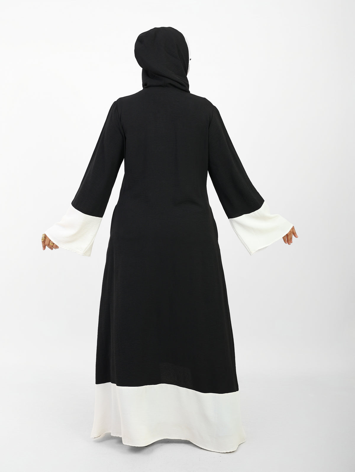 Robe Folla Longue – Tissu Turc CY Bicolore