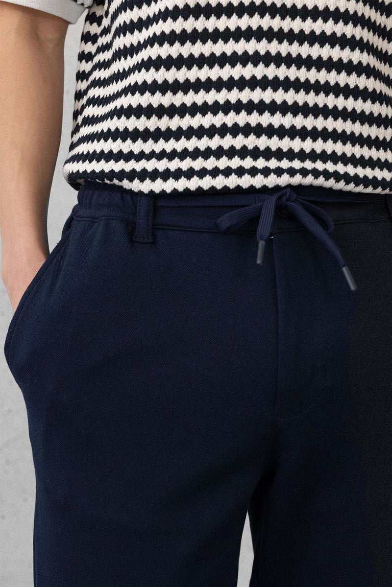 Pantalon Homme Akira en Maille Piqué Stretch