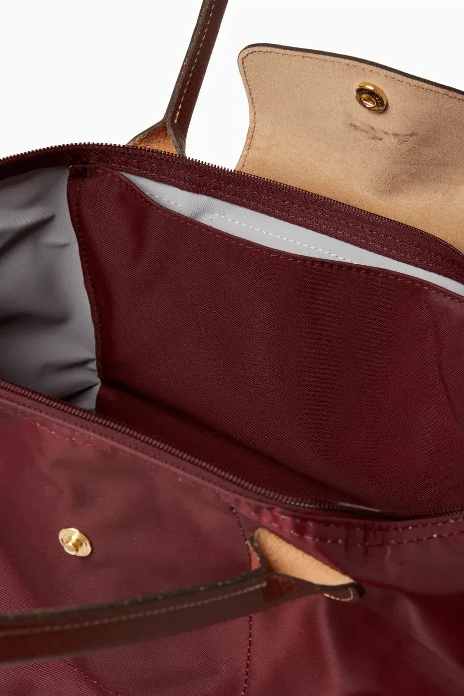 Sac Le Pliage Original M Longchamp – Sac Tote en Toile Recyclée avec Anses en Cuir - Justyol