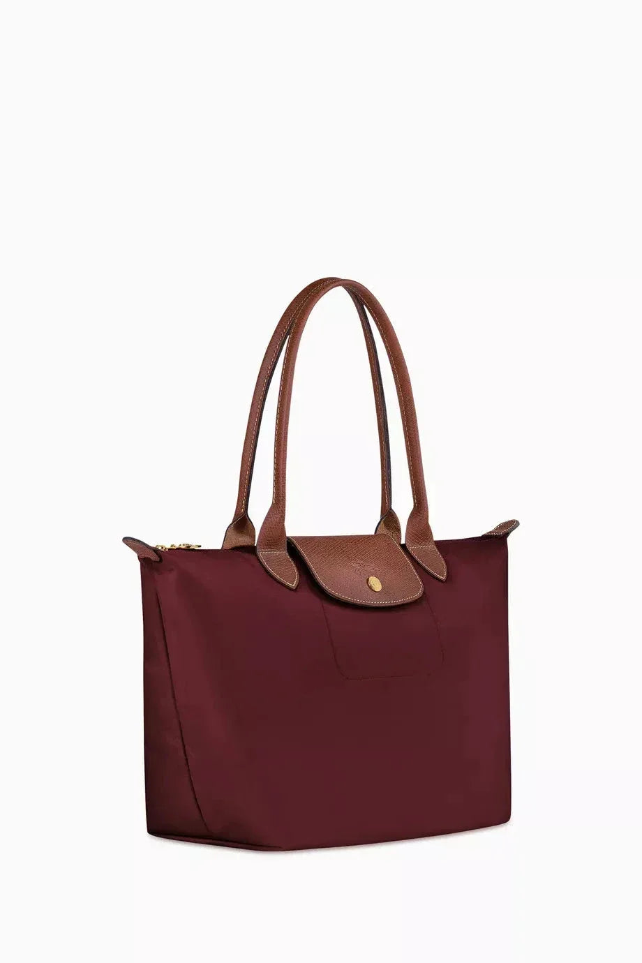 Sac Le Pliage Original M Longchamp – Sac Tote en Toile Recyclée avec Anses en Cuir - Justyol
