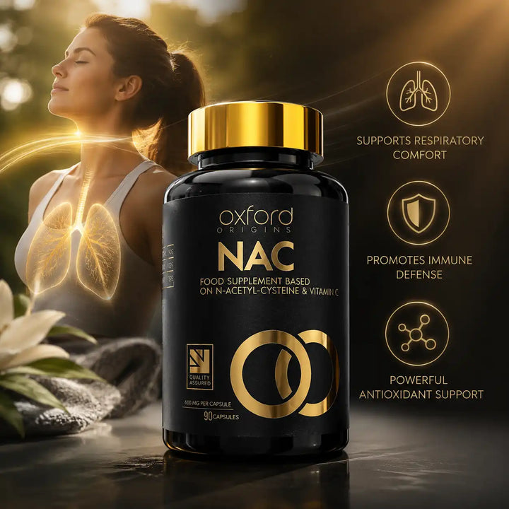 NAC 600 ملغ مع فيتامين C – 90 كبسولة