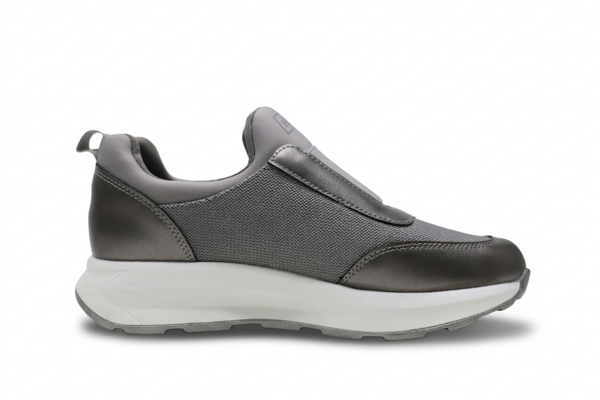 Baskets Slip-On Femme Respirantes à Semelle Épaisse Confort