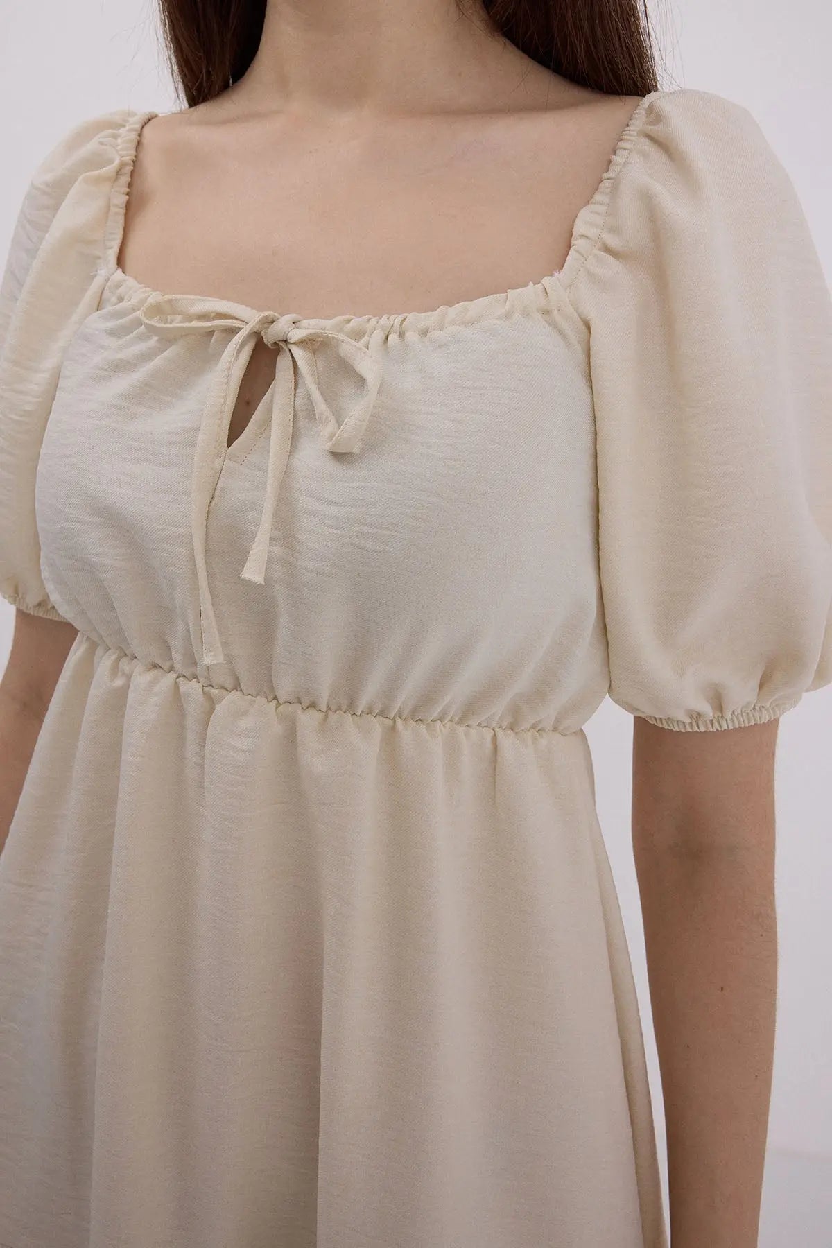 2351 kloş poplin elbise - Justyol