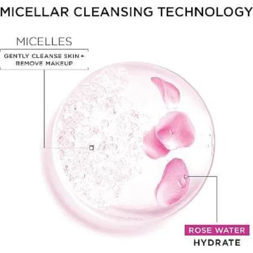 Solution Micellaire Eau de Rose 400ml - Justyol