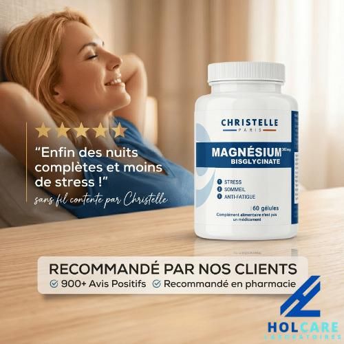 Magnésium bisglycinate 360 mg - 60 gélules hallal