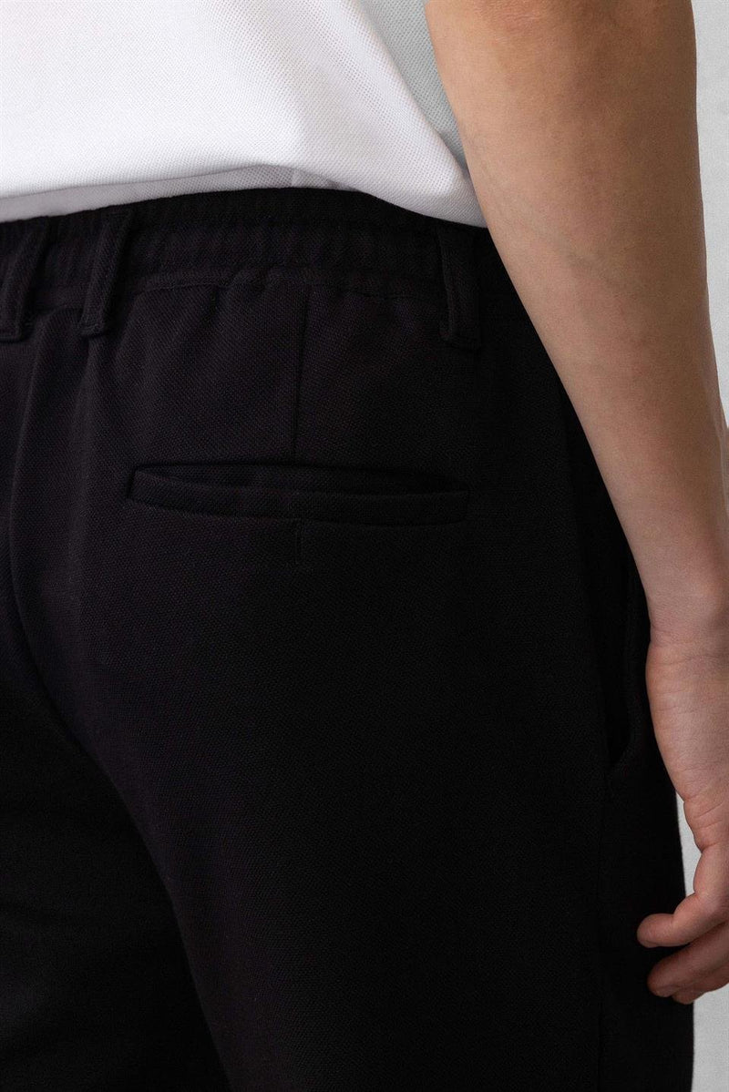 Pantalon Homme Akira en Maille Piqué Stretch