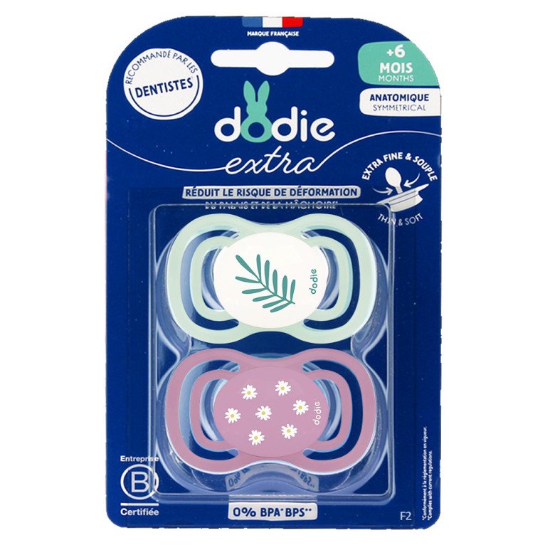 DODIE SUC +6 mois DUO EXTRA FINE ROSE F2 2365