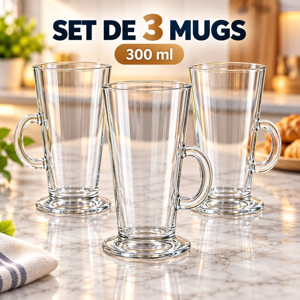 3 VERRE COSTA 300ML