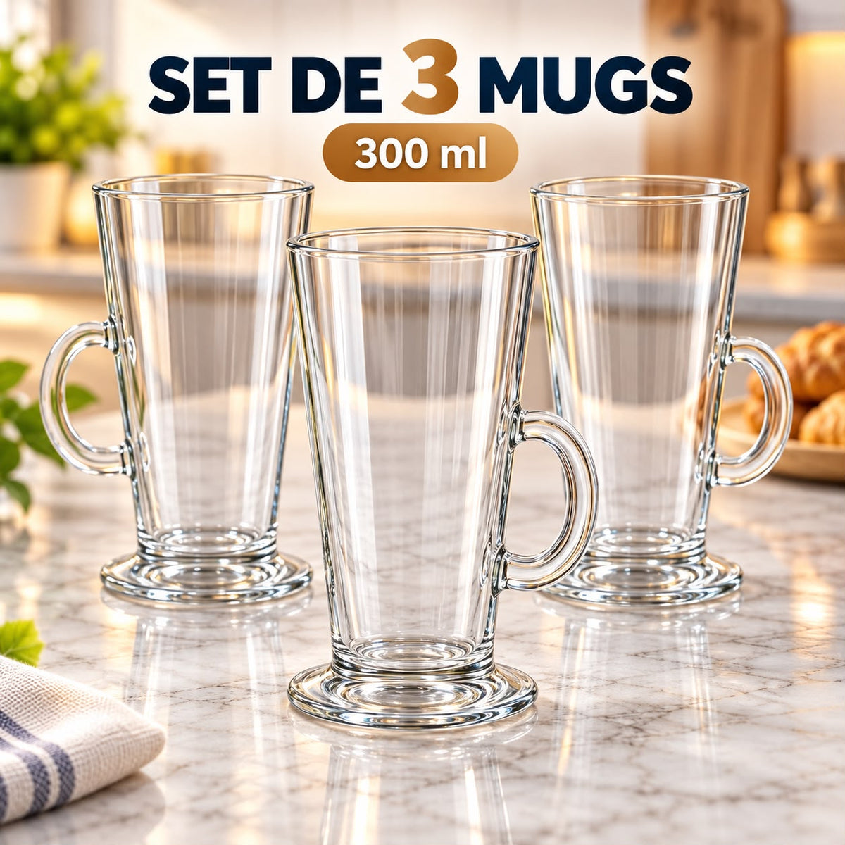 3 VERRE COSTA 300ML