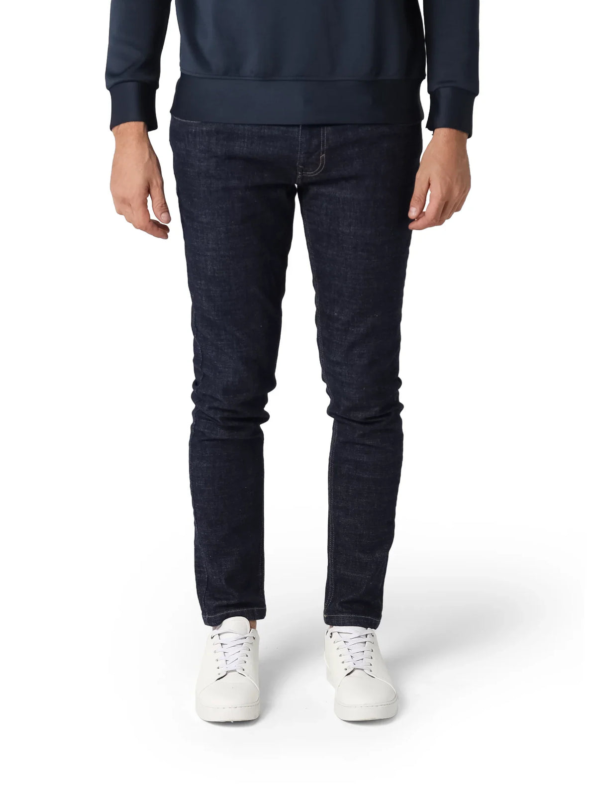 جينز رجالي بقصة Super Slim Fit وتصميم عصري - JNS23WFDN22729TM1