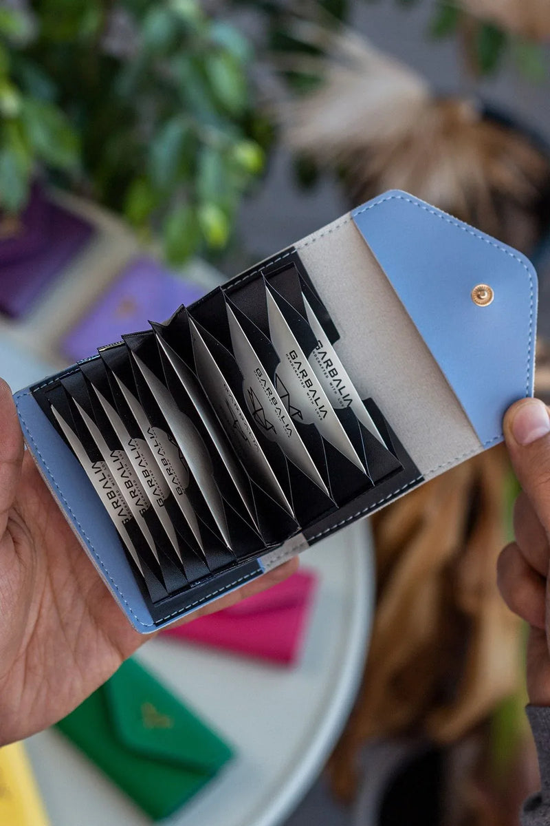 Portefeuille Femme en Cuir Vegan Accordéon – Porte-Cartes Lviv