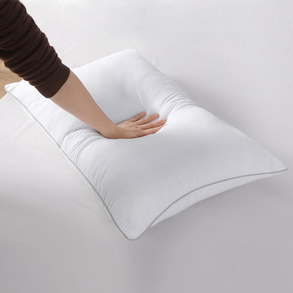 Oreiller moelleux 1350 g – Enveloppe 100 % Coton