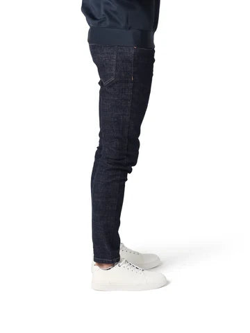 جينز Slim Fit رجالي بتأثير باهت وقصة محددة – كاجوال عصري - JNS23WFDN22729TS1