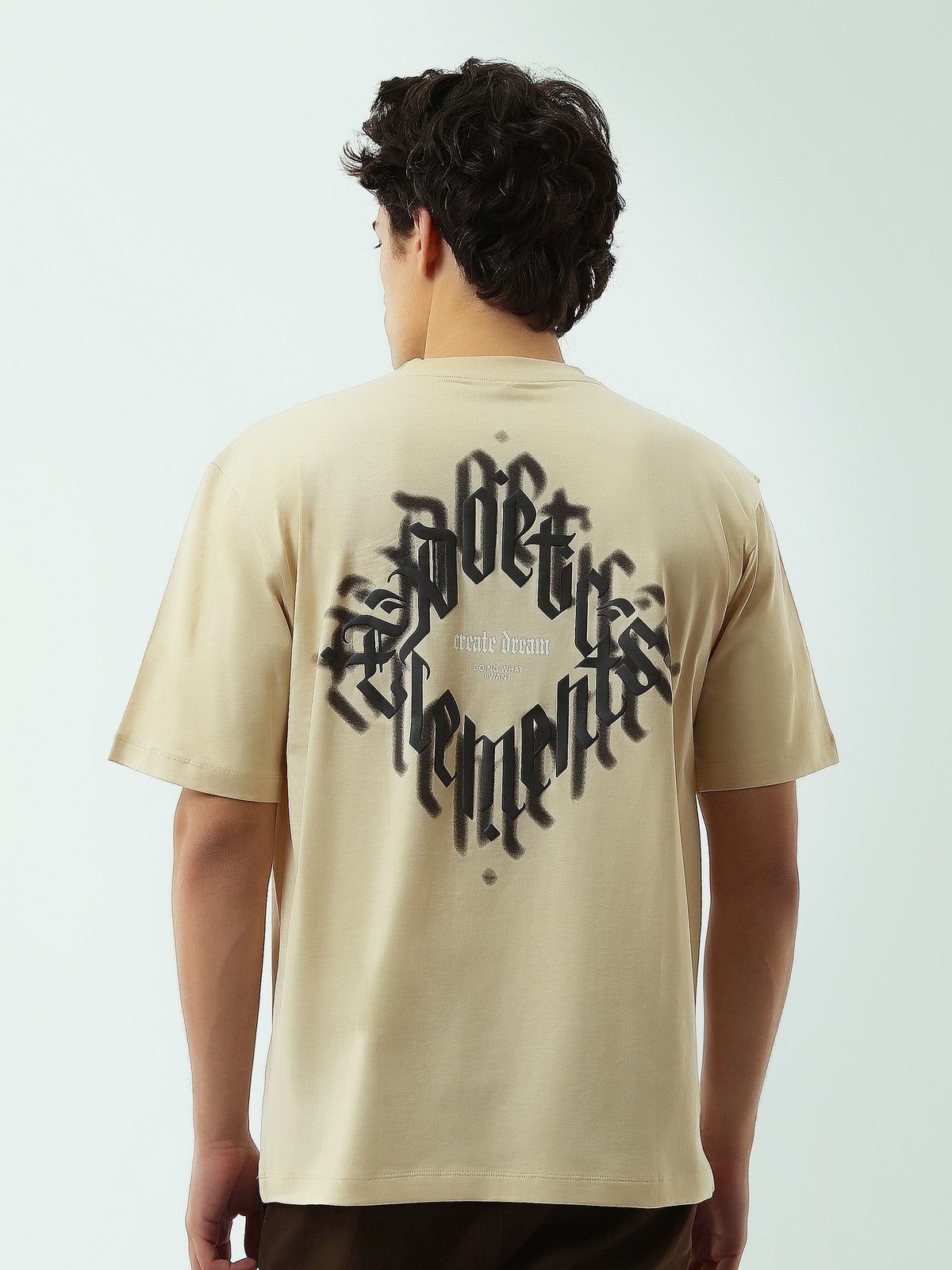 T-shirt Homme avec Logo "YOUNG PROGRESS" – Design Moderne et Confortable - TSH25SPRO20236TM1