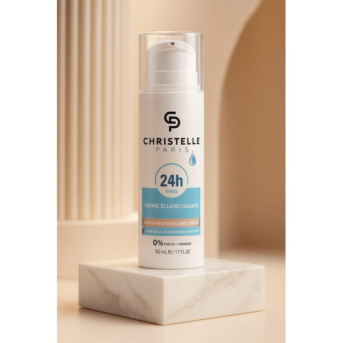 Crème dépigmentante - Non gras - 50ML - Alpha arbutine - Acide Kojic - Allantoine