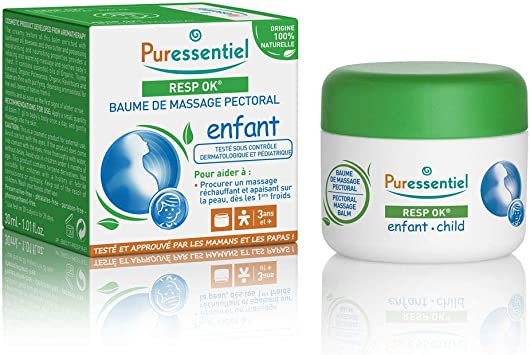 PURESS RESPIR BAUME DE MASSAGE PECTORAL ENFANT 4HE POT 60ML 4658