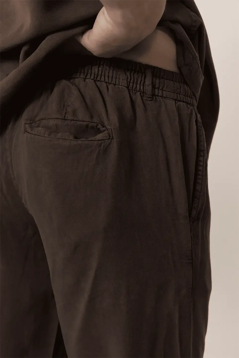 Pantalon Homme en Coton à Taille Ajustable