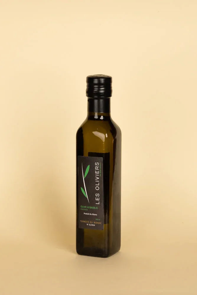 HUILE EXTRA VIERGE 250ML BASILIC
