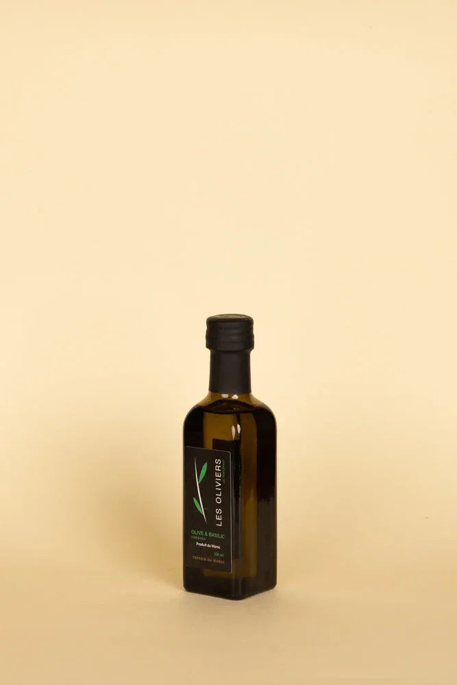 HUILE EXTRA VIERGE 250ML BASILIC - Justyol