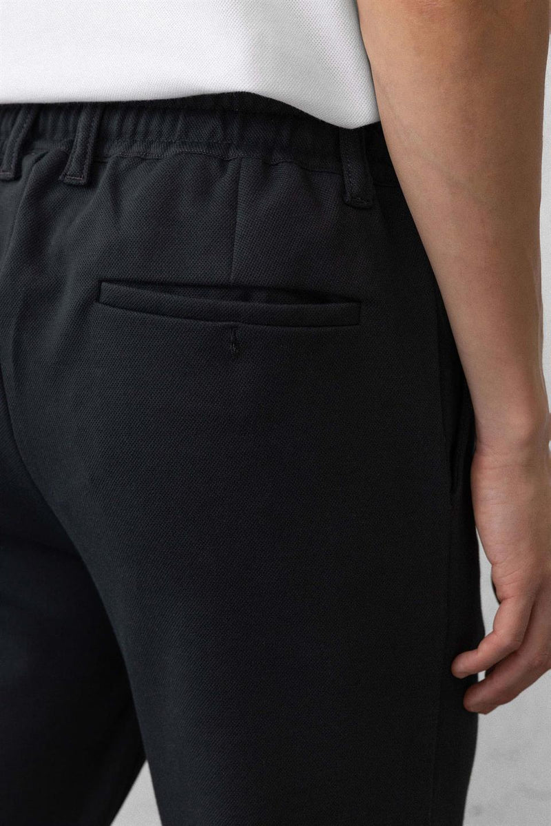 Pantalon Homme Akira en Maille Piqué Stretch