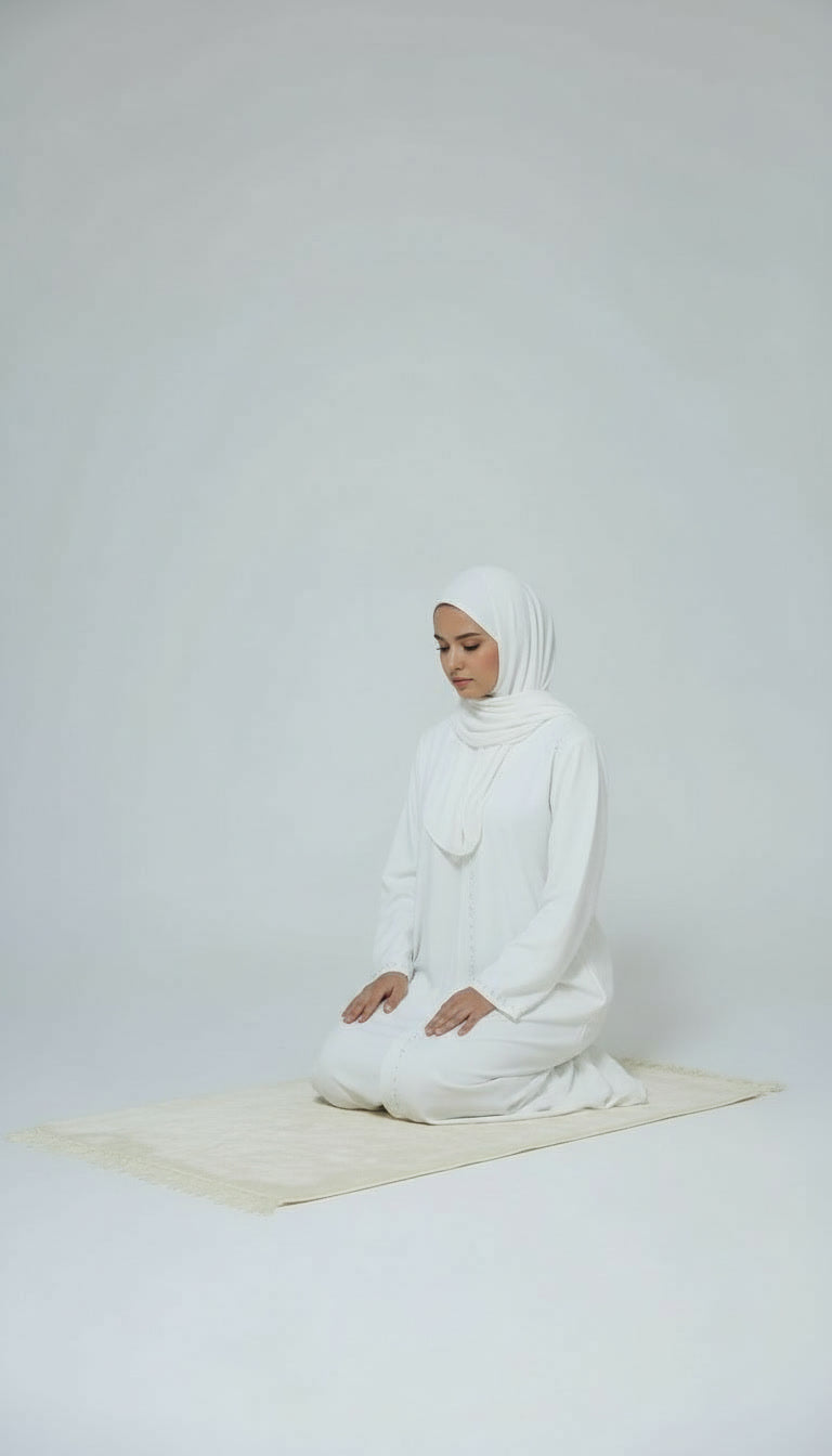 Abaya perlée signature – Élégance qui illumine