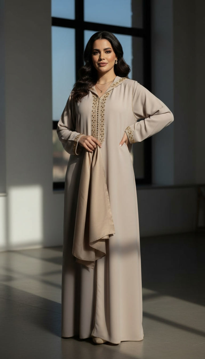 Djellaba beige