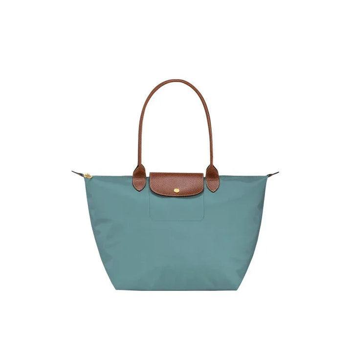 Sac Le Pliage Original M Longchamp – Sac Tote en Toile Recyclée avec Anses en Cuir
