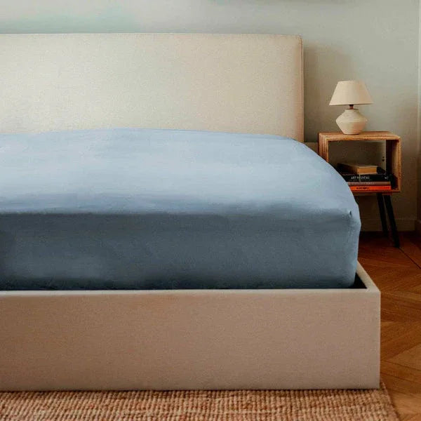 Drap housse Percale 100 % coton Premium