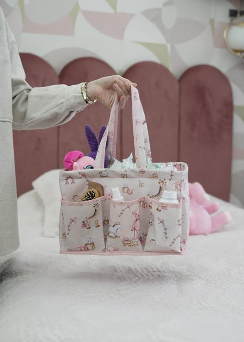Sac de Soins pour Bébé 30x20x21 cm - Pratique et Élégant pour Organiser les Accessoires de Bébé