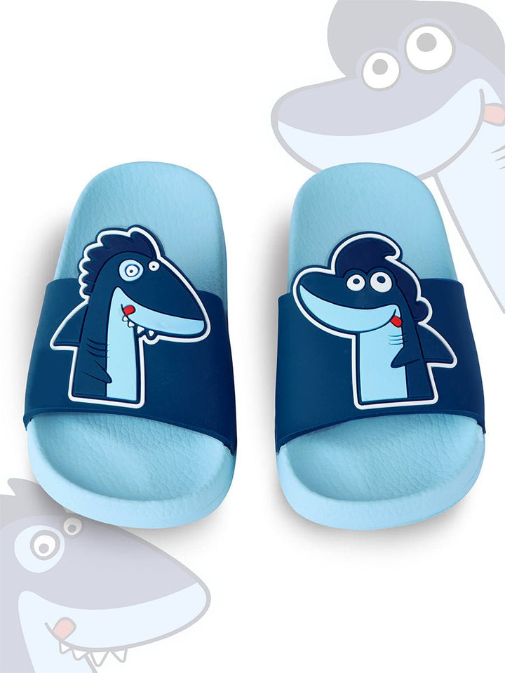 Claquettes enfant motif requin en relief – Sandales été légères et confortables