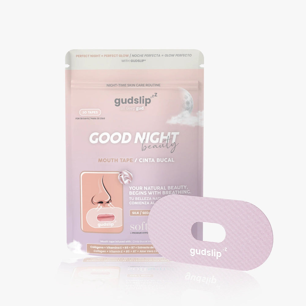 لاصقات الفم النسائية GUDSLIP BEAUTY من حرير التوت بالكولاجين والفيتامينات – 30 قطعة