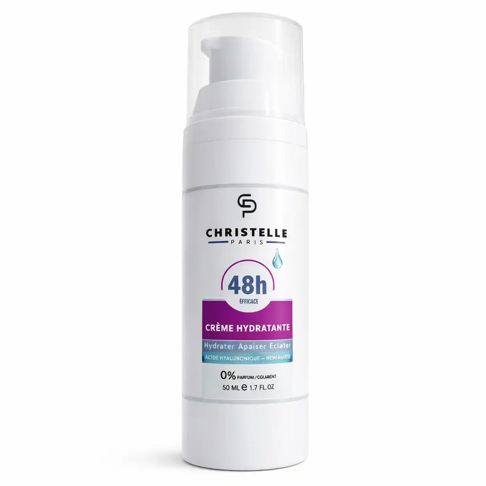 Crème Hydratante Visage 50 ml – Hydrate, Lisse et Illumine le Teint à l’Acide Hyaluronique et Vitamine C