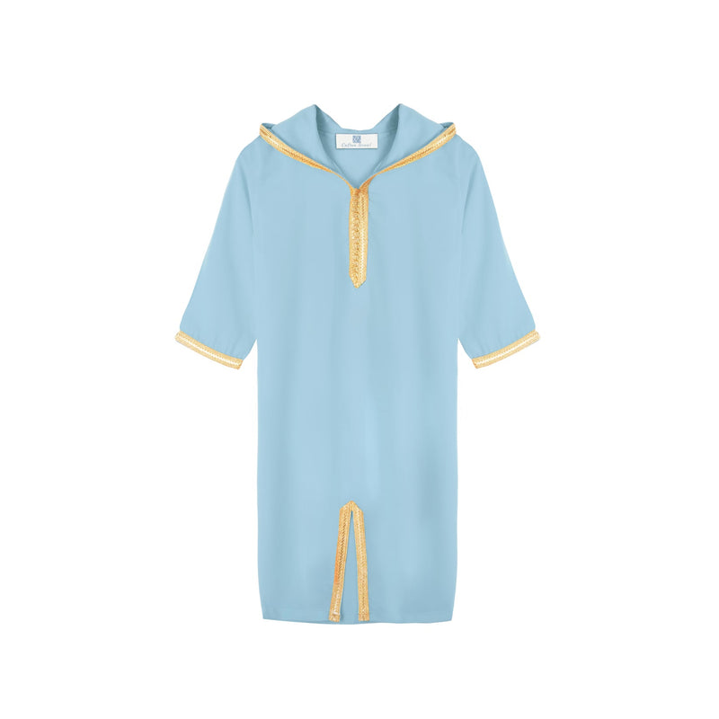 Jellaba Bleu ciel pour fille