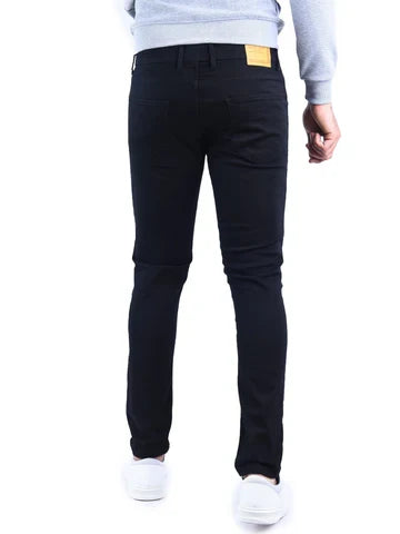 جينز Slim Fit رجالي سادة بقصة محددة – كاجوال عصري - JNS22GFDN22962TM1