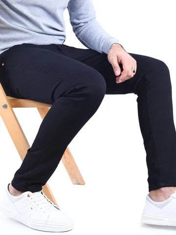 Jean Homme Slim Fit Uni – Coupe Ajustée Style Casual - JNS22GFDN22962TM1