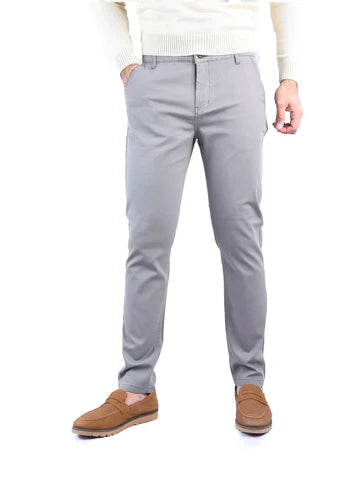 Pantalon homme en tissu coupe skinny – Confortable et élégant - PAN22GPAQ23253TS1