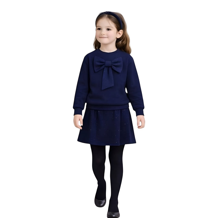 Ensemble Oysho pour fille avec nœud décoratif et strass