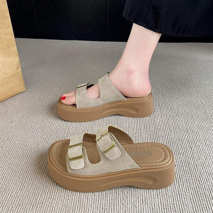 Sandales Plateforme Femme – Style Coréen Léger Été
