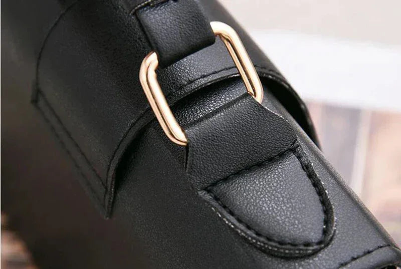 Sac à Main Femme en PU – Sac Bandoulière en Cuir Synthétique avec Fermeture à Rabat, Sac à Main Mode Tendance