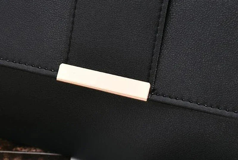 Sac à Main Femme en PU – Sac Bandoulière en Cuir Synthétique avec Fermeture à Rabat, Sac à Main Mode Tendance